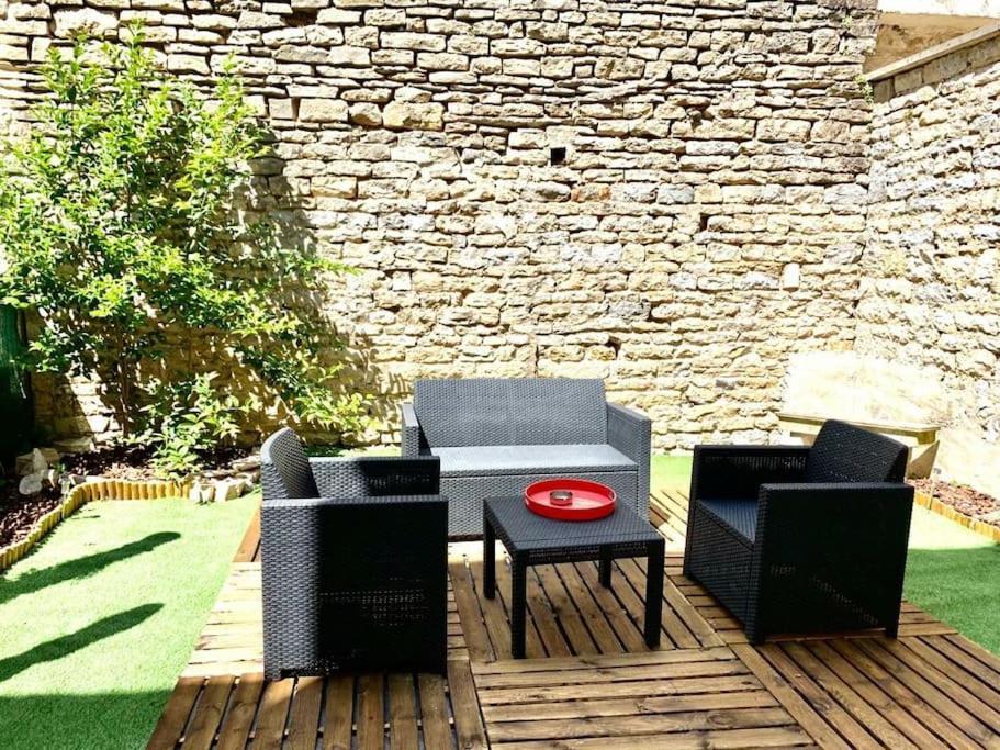 L'Eden, Apt 4 Prs Avec Jardin En Centre Ville 디종 외부 사진